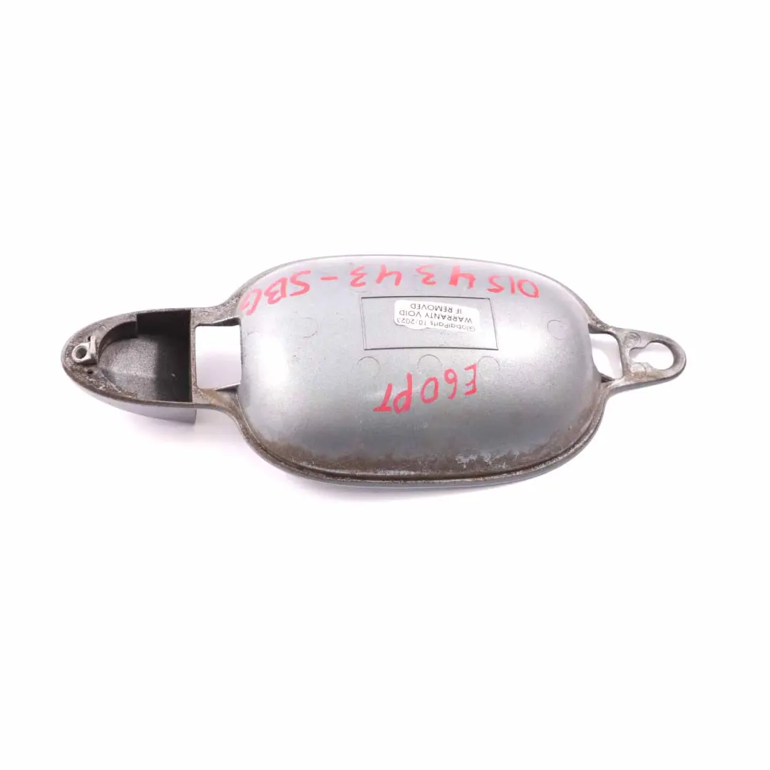 BMW E60 E61 Recess Handle Rear Right O/S Grab Plate Silbergrau Silver Grey - A08 - SKU 0154343-SBG - Part number 0154343
