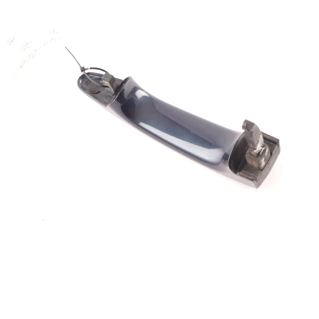 Front Grab Handle Rear Left N/S Blue Onyx Metallic - S11 to BMW E60 E61 with Part number 0154344 BMW E60 E61 Front Grab Handle Rear Left N/S Blue Onyx Metallic - S11 - SKU 0154344-BLO - Part number 0154344