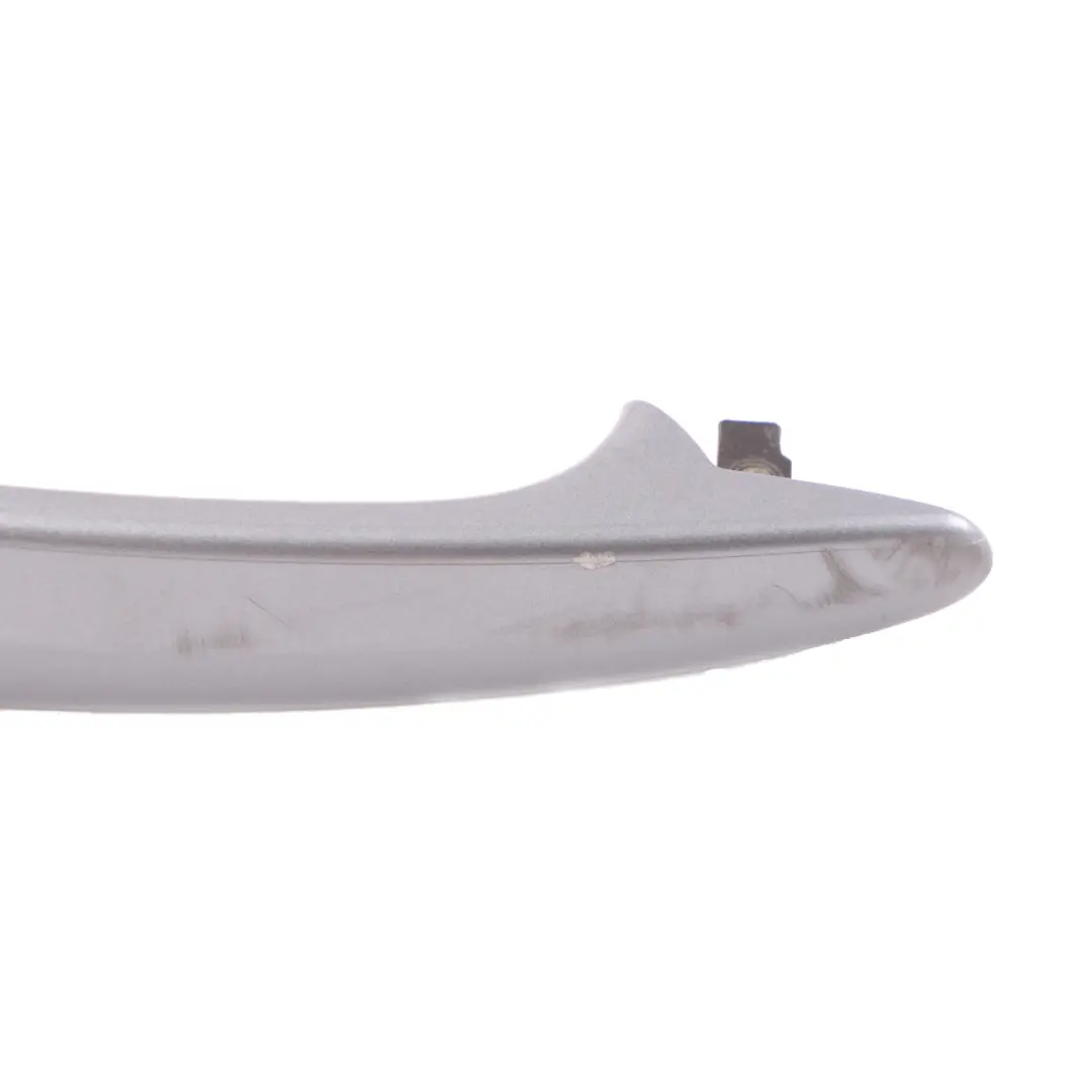  Grab Handle Door BMW E60 E61 Recess Front Rear Left Silbergrau Silver Grey A08 - SKU 0154344-SBG - Part number 0154344