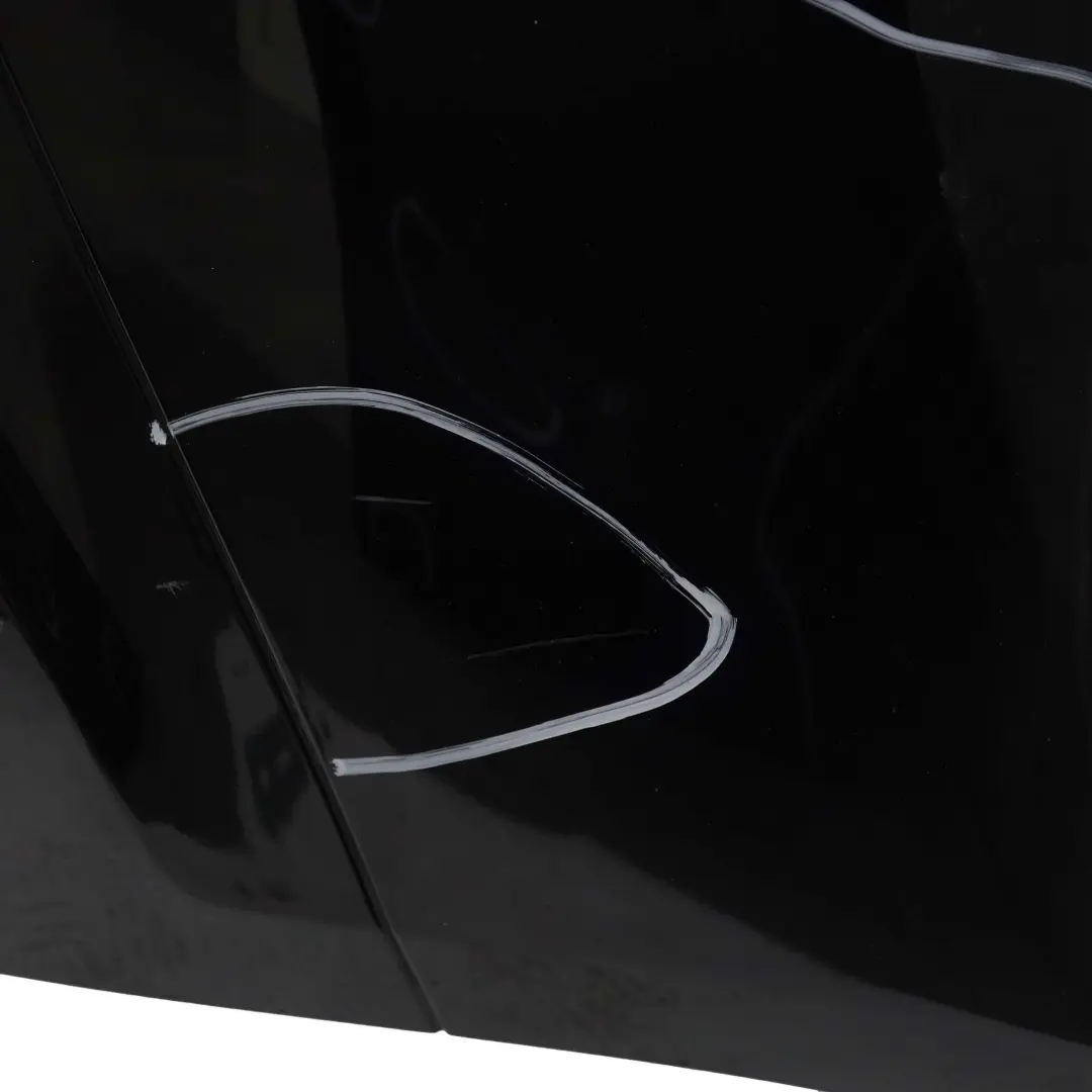 BMW E63 E64 Bumper Rear PDC Trim Panel Cover Black Sapphire Metallic - 475 - SKU 0154958-BS1 - Part number 0154958