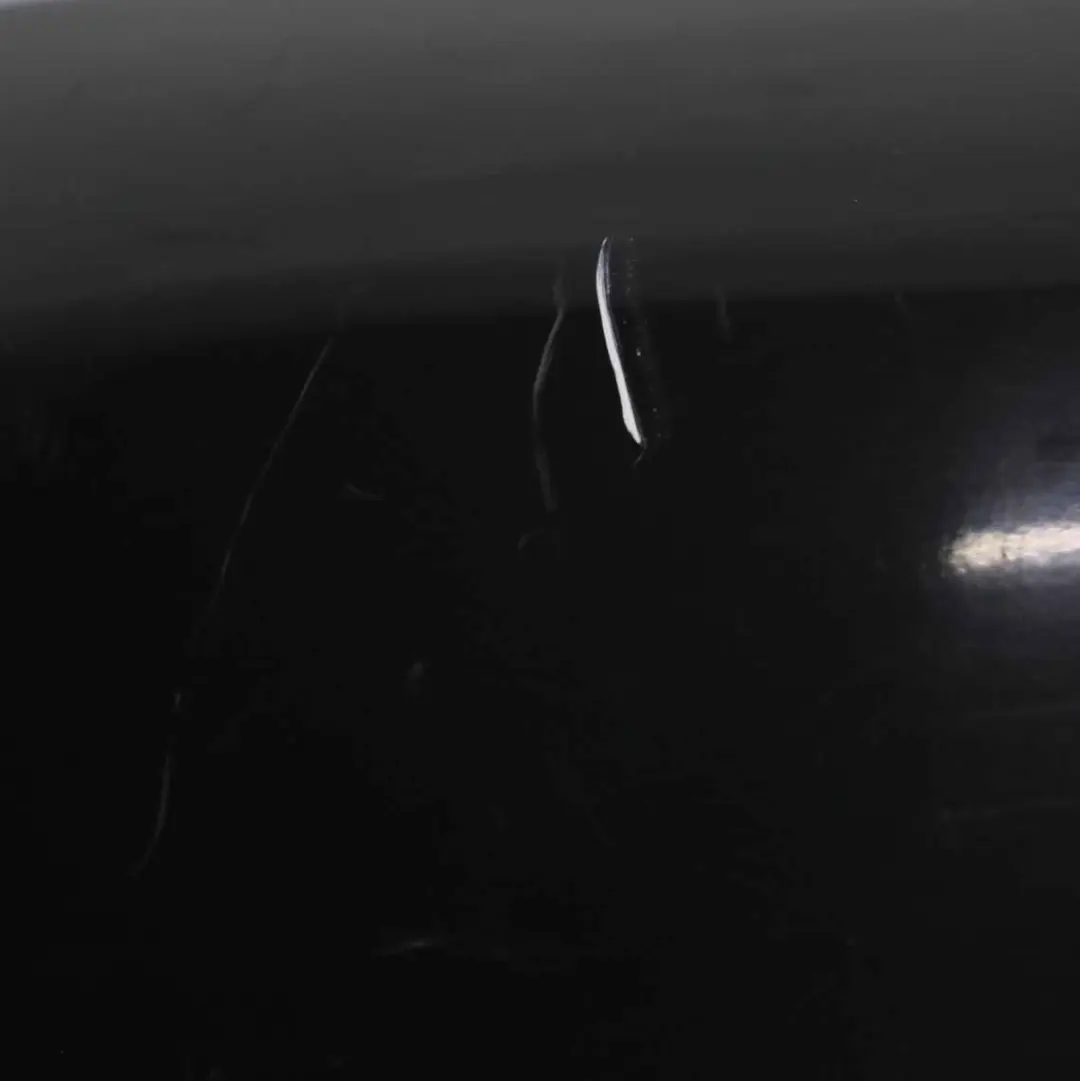 BMW E63 E64 Bumper Rear PDC Trim Panel Cover Black Sapphire Metallic - 475 - SKU 0154958-BS2 - Part number 0154958