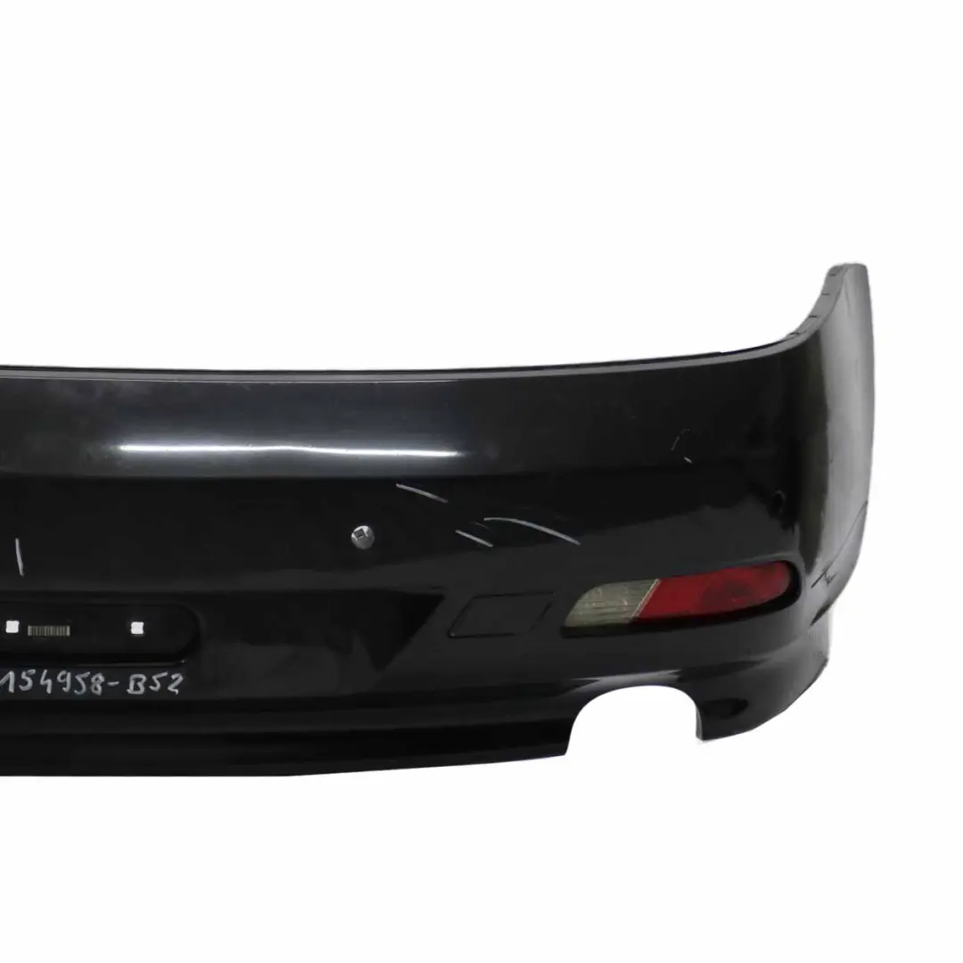 BMW E63 E64 Zderzak Tył Tylny Black Sapphire - 475 - SKU 0154958-BS2 - Numer Części 0154958