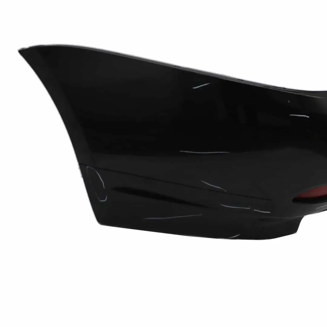 BMW E63 E64 Zderzak Tył Tylny Black Sapphire - 475 - SKU 0154958-BS2 - Numer Części 0154958