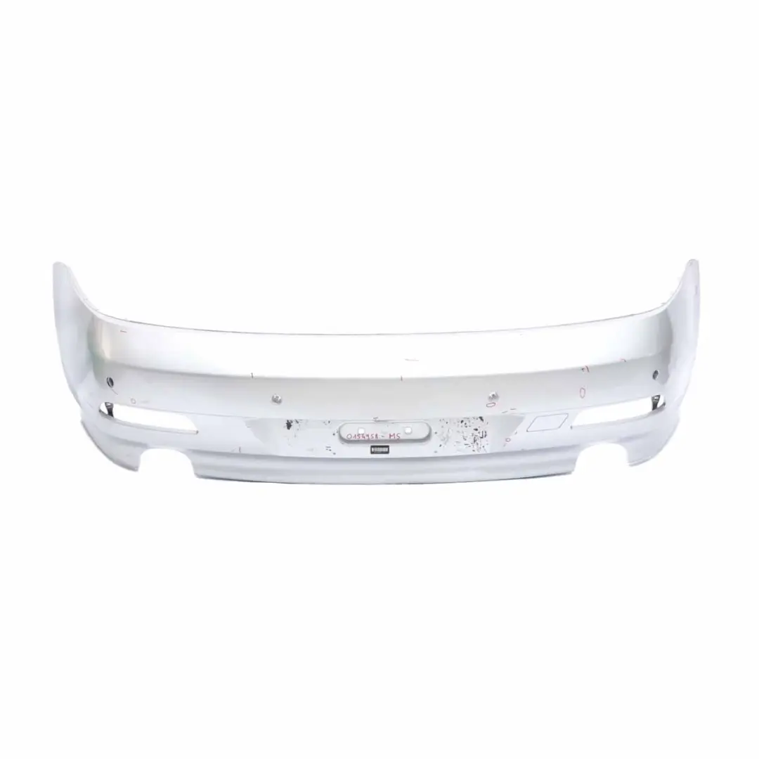 BMW E63 E64 Bumper Rear PDC Trim Panel Cover Mineral Silver Metallic - A14 - SKU 0154958-MS - Part number 0154958