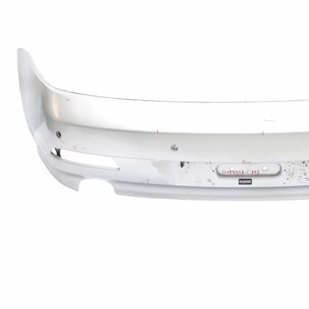 Bumper Rear PDC Trim Panel Cover Mineral Silver Metallic - A14 to BMW E63 E64 with Part number 0154958 BMW E63 E64 Bumper Rear PDC Trim Panel Cover Mineral Silver Metallic - A14 - SKU 0154958-MS - Part number 0154958