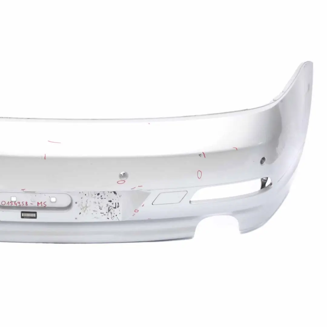 BMW E63 E64 Bumper Rear PDC Trim Panel Cover Mineral Silver Metallic - A14 - SKU 0154958-MS - Part number 0154958