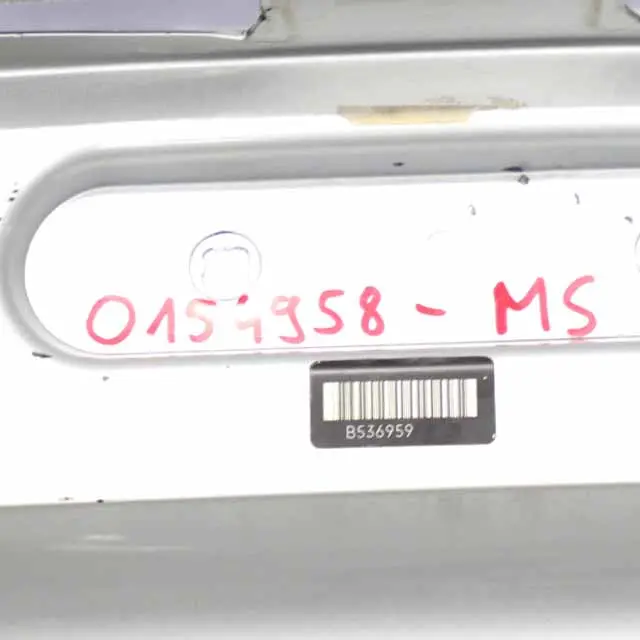 BMW E63 E64 Bumper Rear PDC Trim Panel Cover Mineral Silver Metallic - A14 - SKU 0154958-MS - Part number 0154958