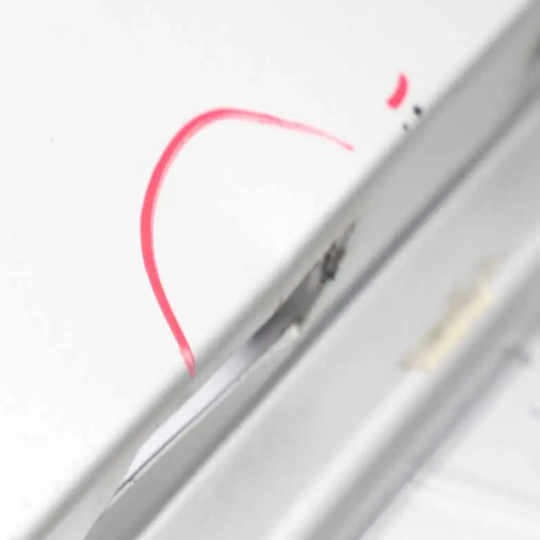BMW E63 E64 Bumper Rear PDC Trim Panel Cover Mineral Silver Metallic - A14 - SKU 0154958-MS - Part number 0154958
