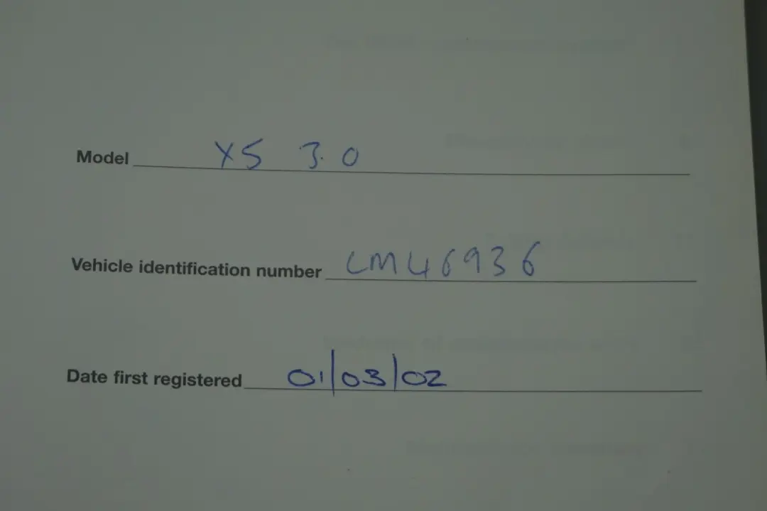 Service Booklet Owner's Handbook Case Pouch Wallet to BMW X5 Series 2 E53 with Part number 156407 BMW X5 Series 2 E53 Service Booklet Owner's Handbook Case Pouch Wallet - SKU 0156407-2 - Part number 156407