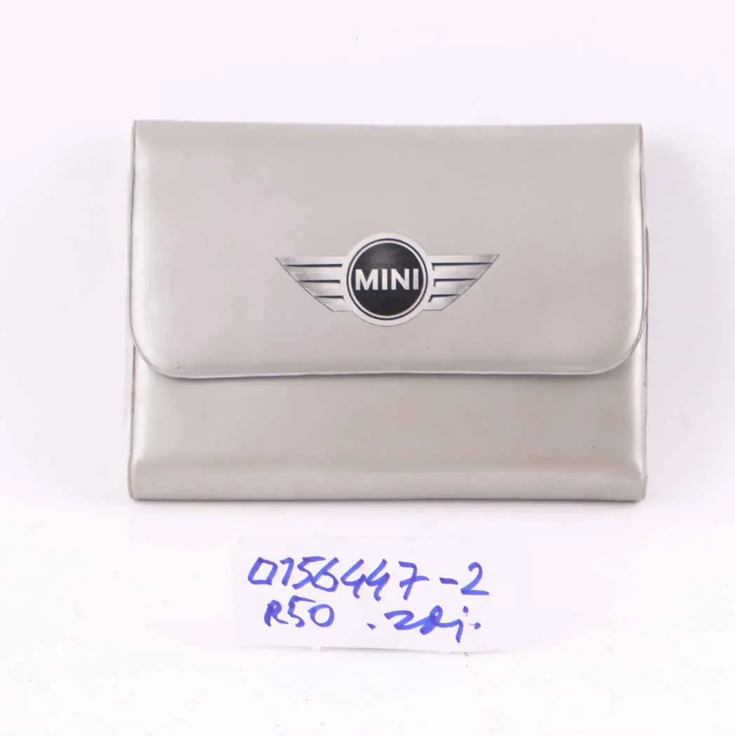 Mini R50 R53 Owner's Handbook Service Booklet Set Pouch Case - SKU 0156447-2 - Part number 0156447