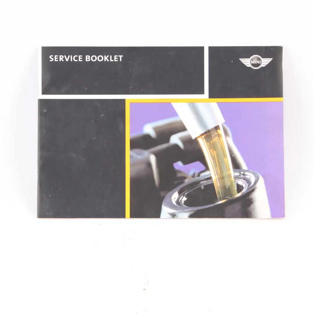 Mini R50 R53 Owner's Handbook Service Booklet Set Pouch Case - SKU 0156447-2 - Part number 0156447