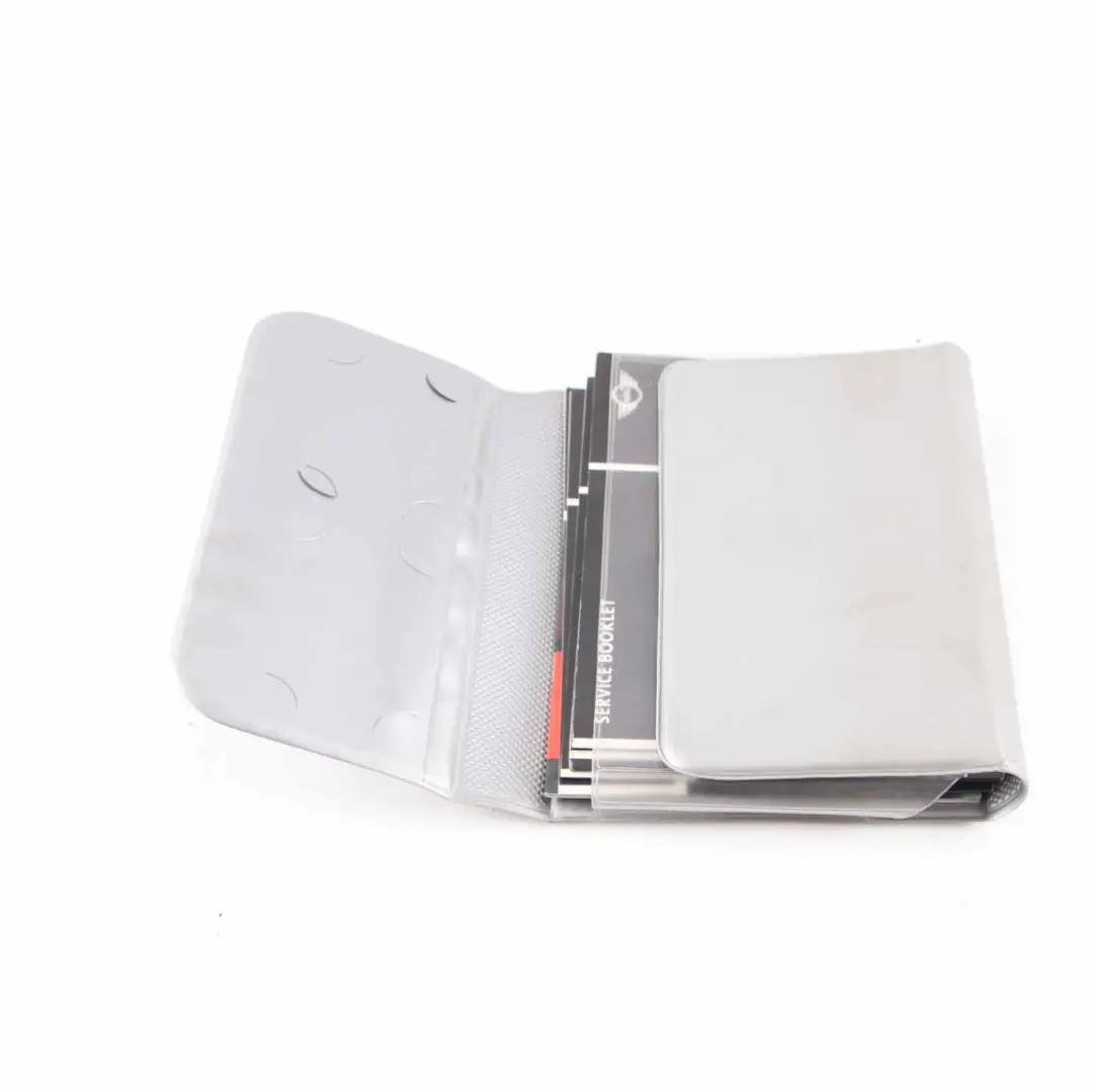 Mini Cooper R50 R53 Owner's Handbook Instructions Pouch Case Wallet Set - SKU 0156881 - Part number 0156881