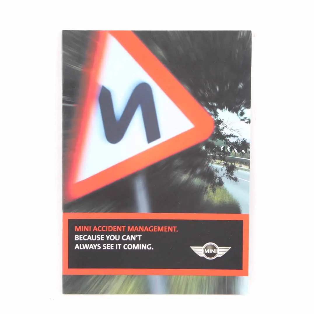 Mini Cooper R50 R53 Owner's Handbook Instructions Pouch Case Wallet Set - SKU 0156881 - Part number 0156881