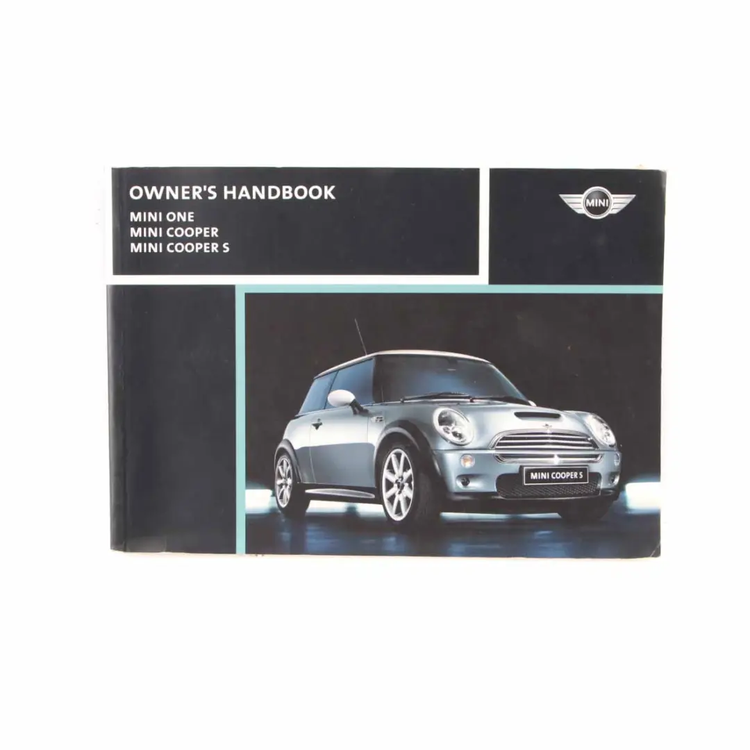 Mini Cooper R50 R53 Owner's Handbook Instructions Pouch Case Wallet Set - SKU 0156881 - Part number 0156881