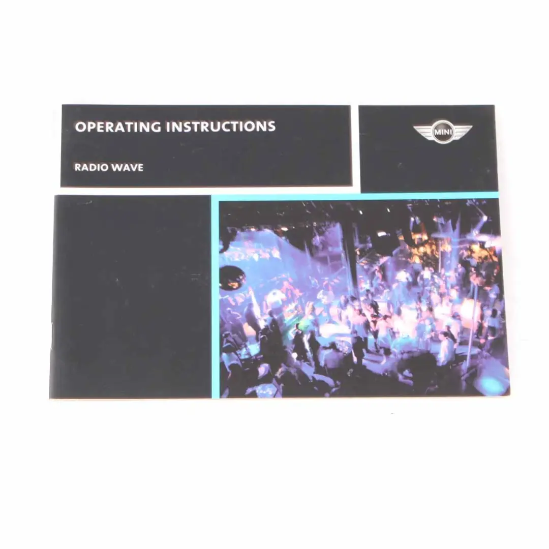 Mini Cooper R50 R53 Owner's Handbook Instructions Pouch Case Wallet Set - SKU 0156881 - Part number 0156881