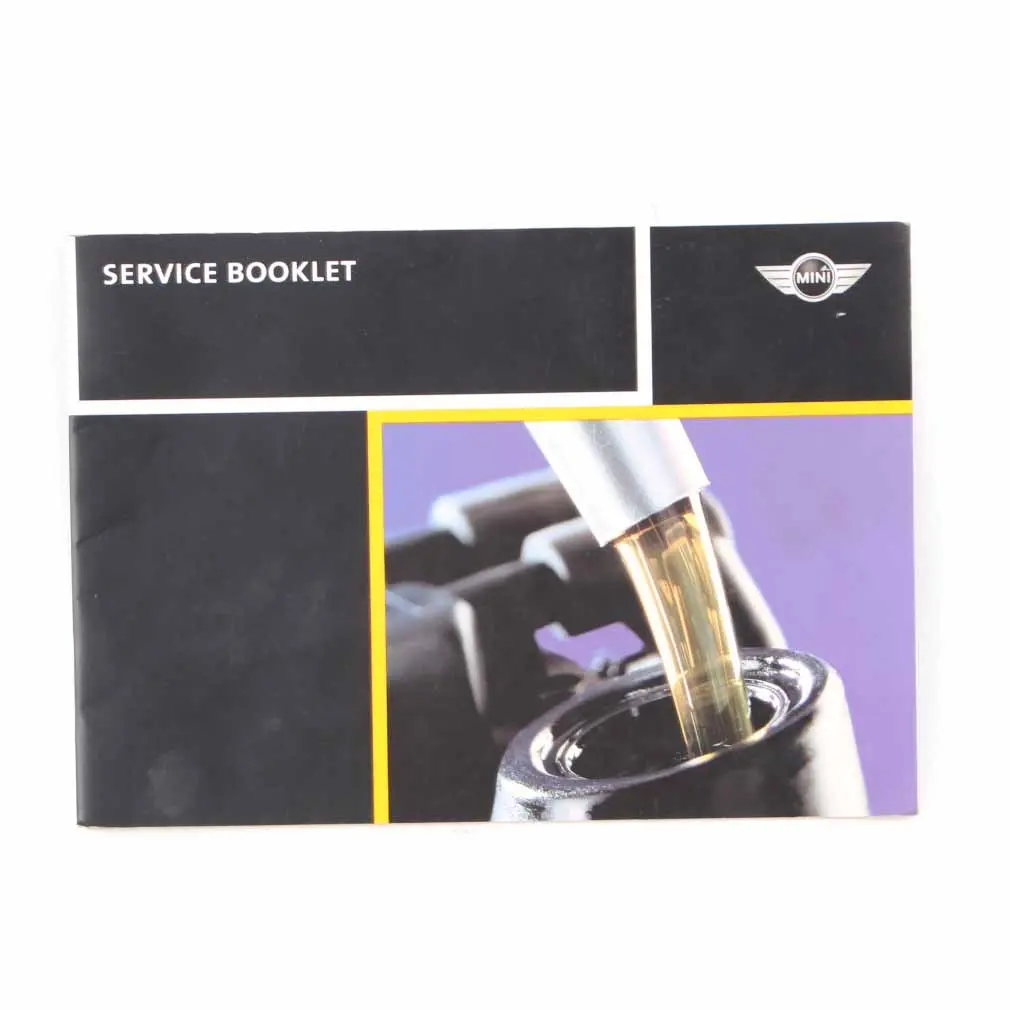 Mini Cooper R50 R53 Owner's Handbook Instructions Pouch Case Wallet Set - SKU 0156881 - Part number 0156881