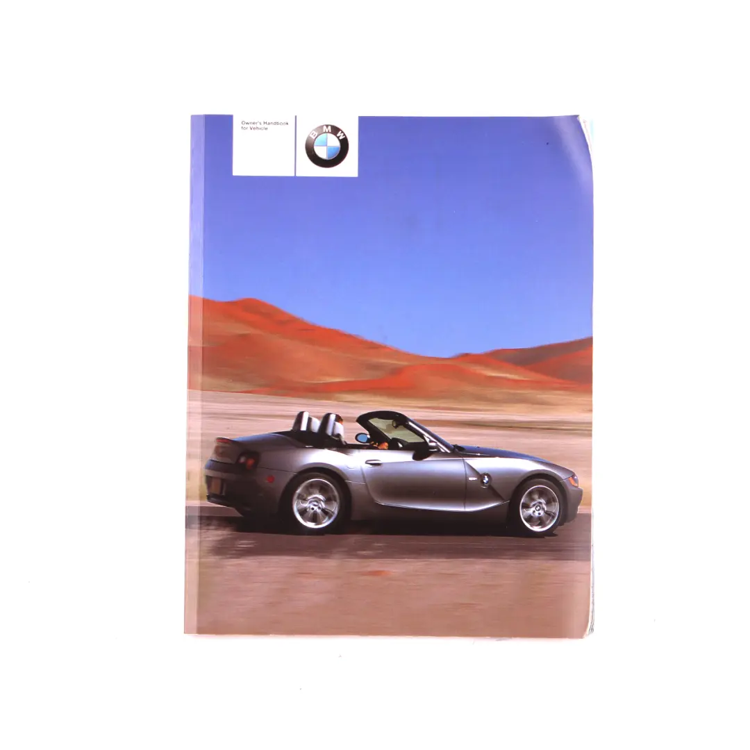 Owner's Handbook Service Booklet Instructions Pouch Case Wallet to BMW Z4 E85 with Part number 0157489 BMW Z4 E85 Owner's Handbook Service Booklet Instructions Pouch Case Wallet - SKU 0157102 - Part number 0157489