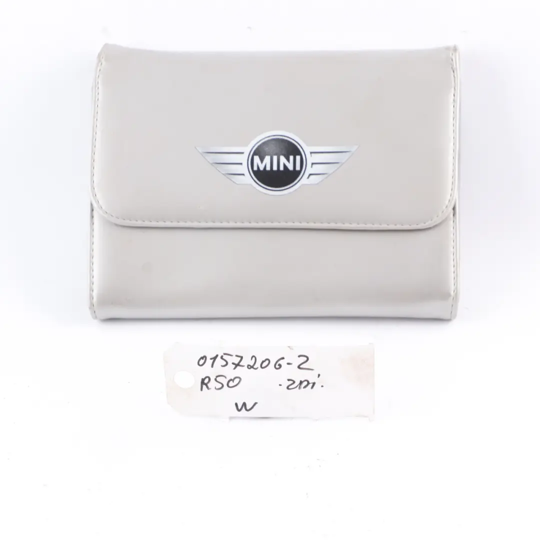 Service Booklet Owner's Handbook Book Pouch Case Wallet Set to Mini R50 R53 with Part number 0157206 Mini R50 R53 Service Booklet Owner's Handbook Book Pouch Case Wallet Set - SKU 0157206-2 - Part number 0157206