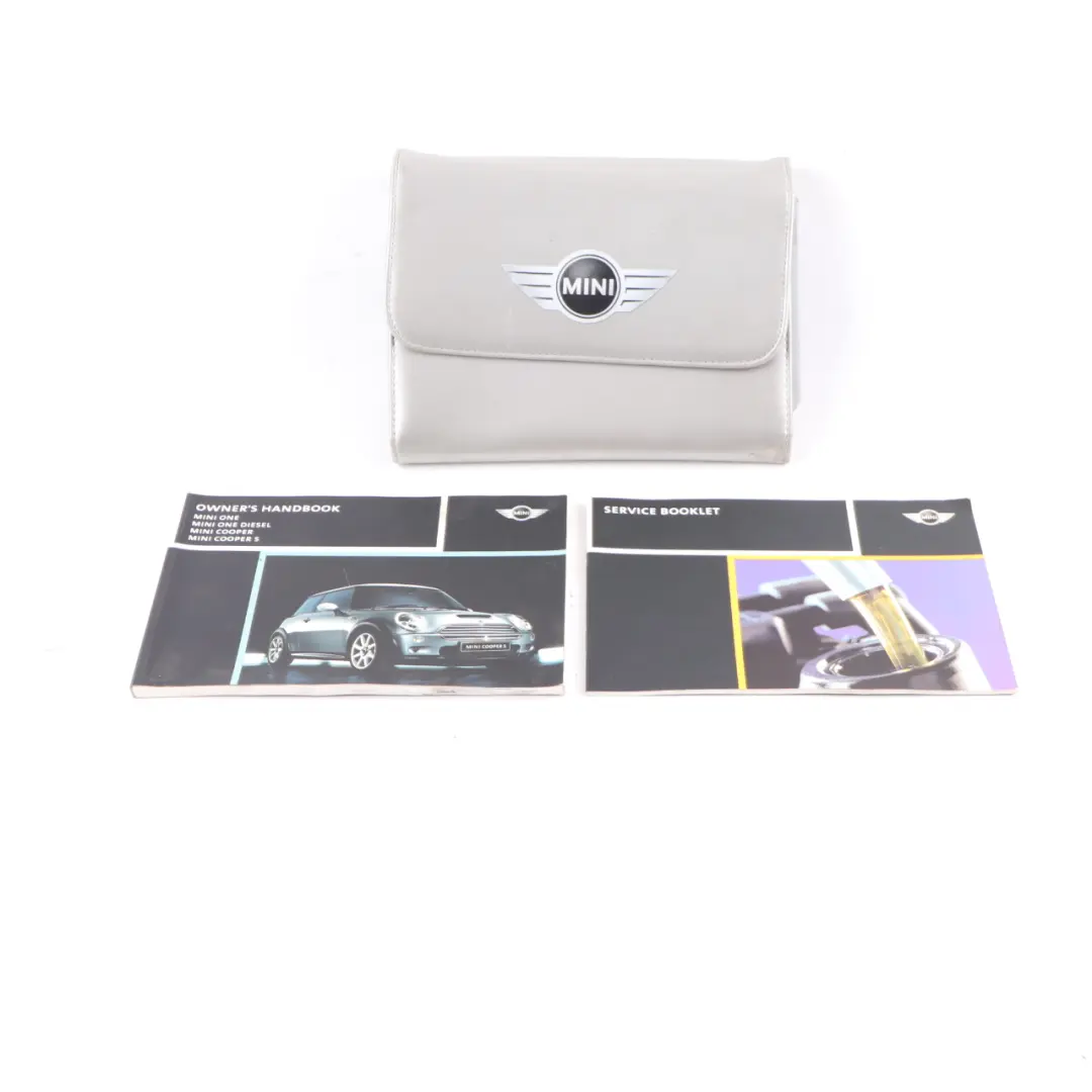 Mini R50 R53 Service Booklet Owner's Handbook Pouch Case Wallet Set - SKU 0157635-1 - Part number 0157635