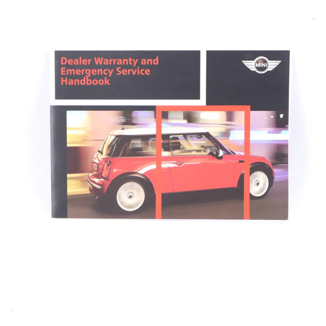 Service Booklet Owner's Handbook Pouch Case Wallet Set to Mini Cooper R50 R53 with Part number 0157635 Mini Cooper R50 R53 Service Booklet Owner's Handbook Pouch Case Wallet Set - SKU 0157635-3 - Part number 0157635