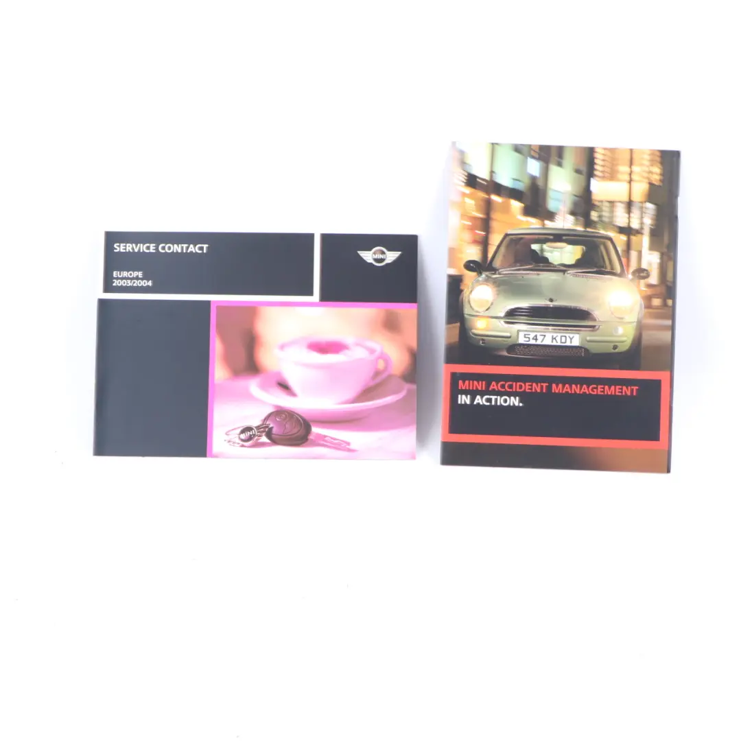 Service Booklet Owner's Handbook Pouch Case Wallet Set to Mini Cooper R50 R53 with Part number 0157635 Mini Cooper R50 R53 Service Booklet Owner's Handbook Pouch Case Wallet Set - SKU 0157635-3 - Part number 0157635