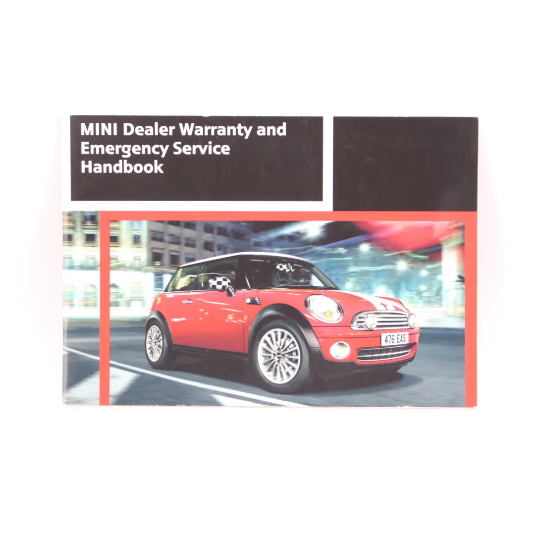 Mini R50 R53 Service Booklet Owner's Handbook Pouch Case Wallet Set - SKU 0157635-4 - Part number 0157635