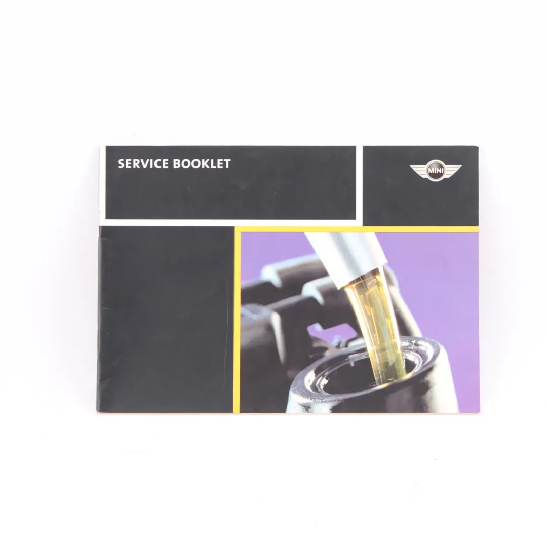 Mini R50 R53 Service Booklet Owner's Handbook Pouch Case Wallet Set - SKU 0157635-4 - Part number 0157635