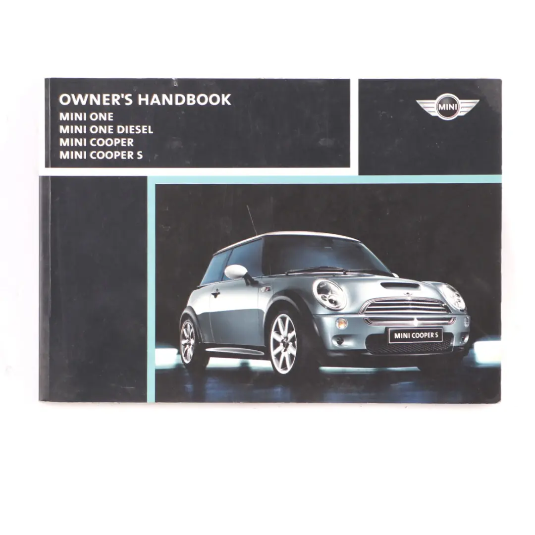Mini Cooper R50 R53 Service Booklet Owner's Handbook Set Pouch Case Wallet - SKU 157635 - Part number 0157635