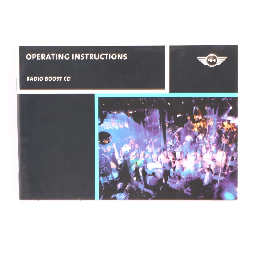 Mini Cooper R50 R53 Service Booklet Owner's Handbook Set Pouch Case Wallet - SKU 157635 - Part number 0157635