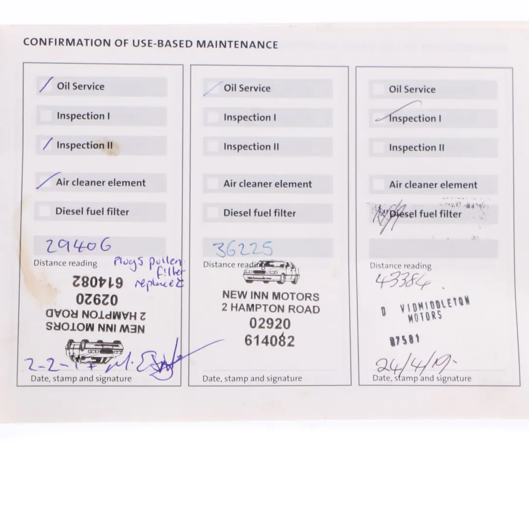 Service Booklet Owner's Handbook Set Pouch Case Wallet to Mini Cooper R50 R53 with Part number 0157635 Mini Cooper R50 R53 Service Booklet Owner's Handbook Set Pouch Case Wallet - SKU 157635 - Part number 0157635