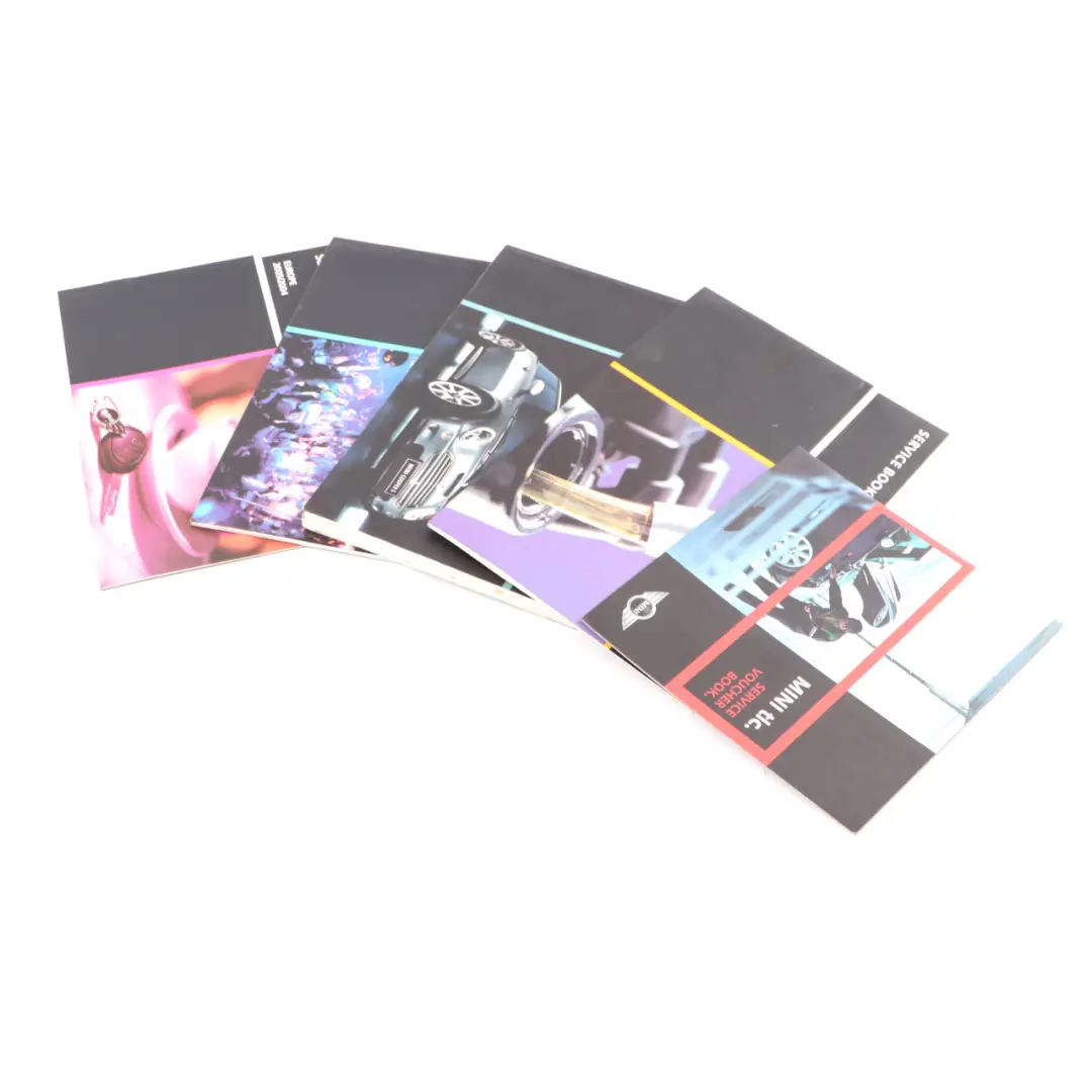 Mini Cooper R50 R53 Service Booklet Owner's Handbook Set Pouch Case Wallet - SKU 157635 - Part number 0157635