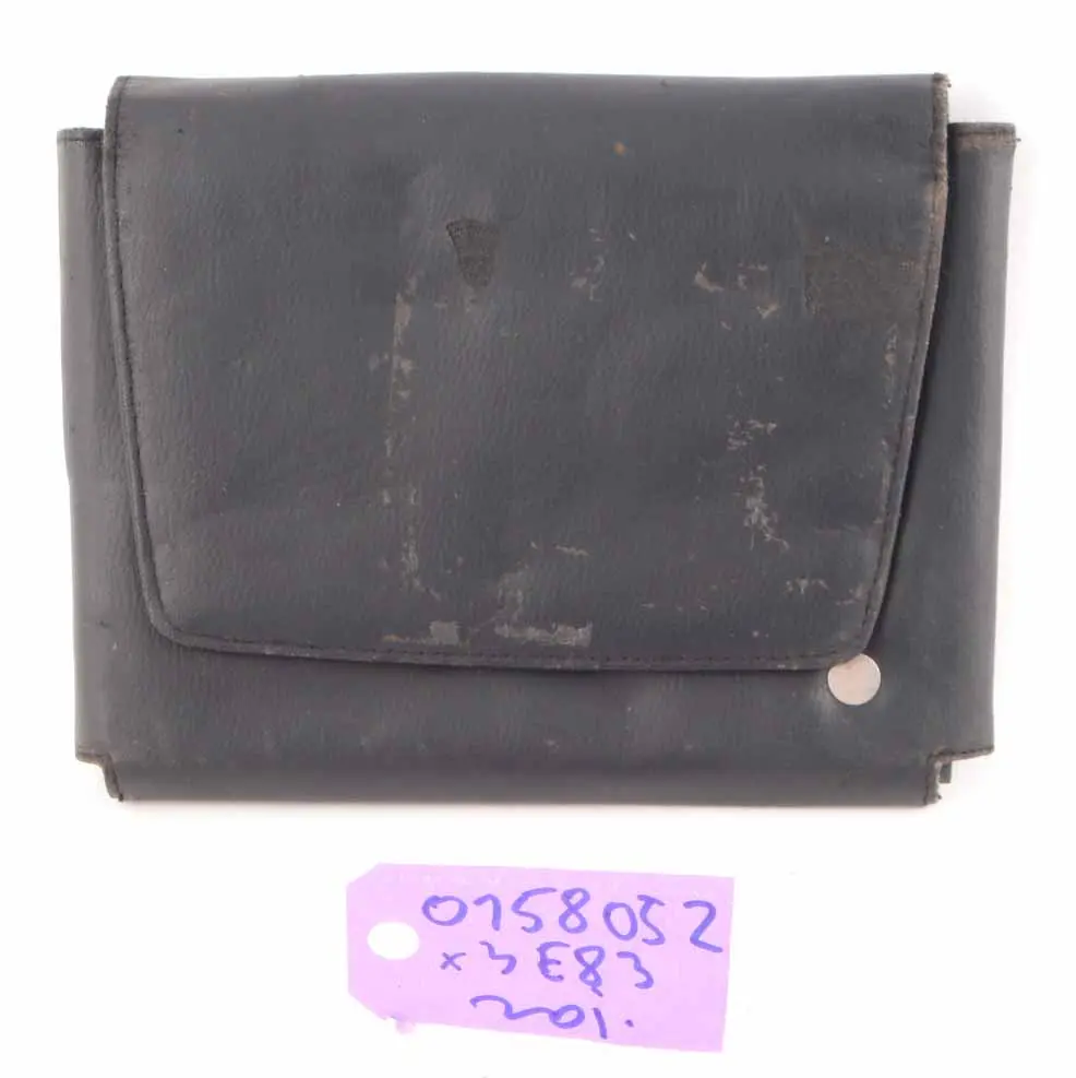 Owner's Handbook Service Booklet Pouch Case Wallet to BMW X3 E83 with Part number 0158052 BMW X3 E83 Owner's Handbook Service Booklet Pouch Case Wallet - SKU 0158052 - Part number 0158052