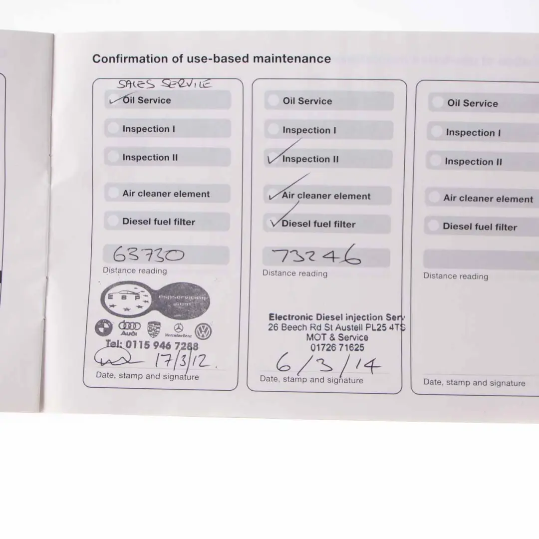 Owner's Handbook Service Booklet to BMW X3 E83 with Part number 0158464 BMW X3 E83 Owner's Handbook Service Booklet - SKU 0158464-1 - Part number 0158464