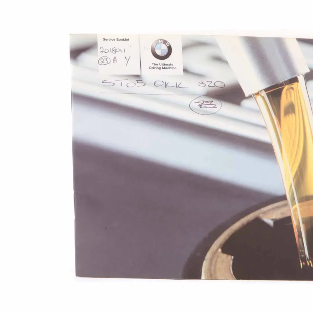 BMW X3 E83 Owner's Handbook Service Booklet - SKU 0158464-1 - Part number 0158464