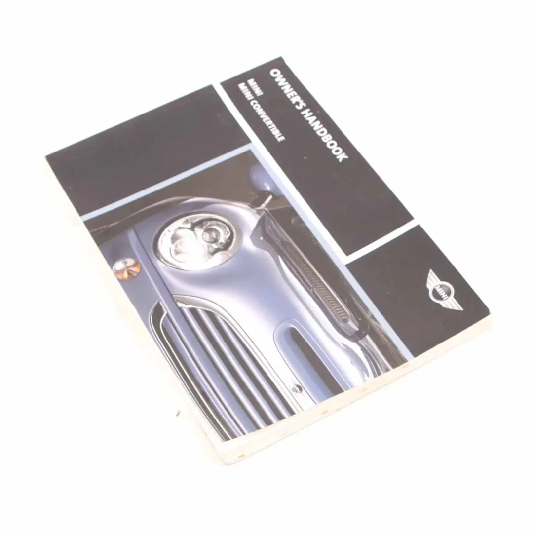 Mini R50 R52 R53 Owner's Handbook Manual Instruction - SKU 0159123-2 - Part number 0159123