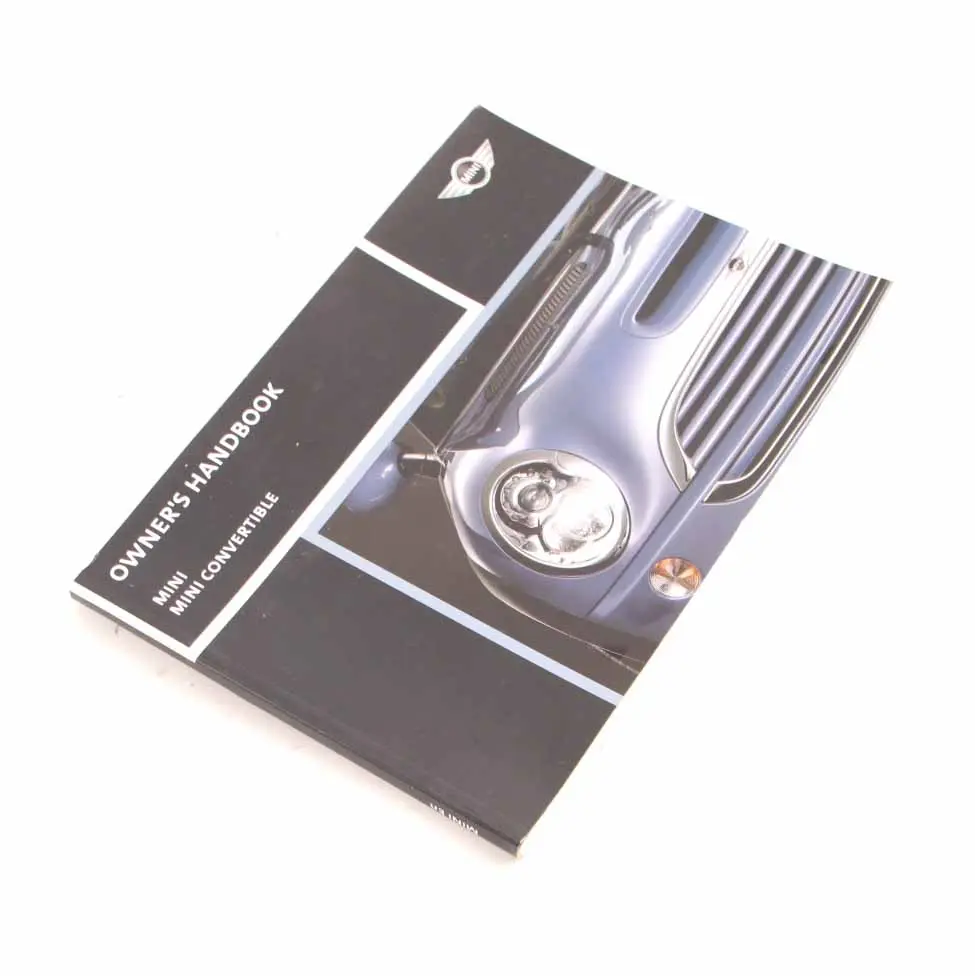 Mini R50 R52 R53 Owner's Handbook Manual Instruction - SKU 0159123-2 - Part number 0159123