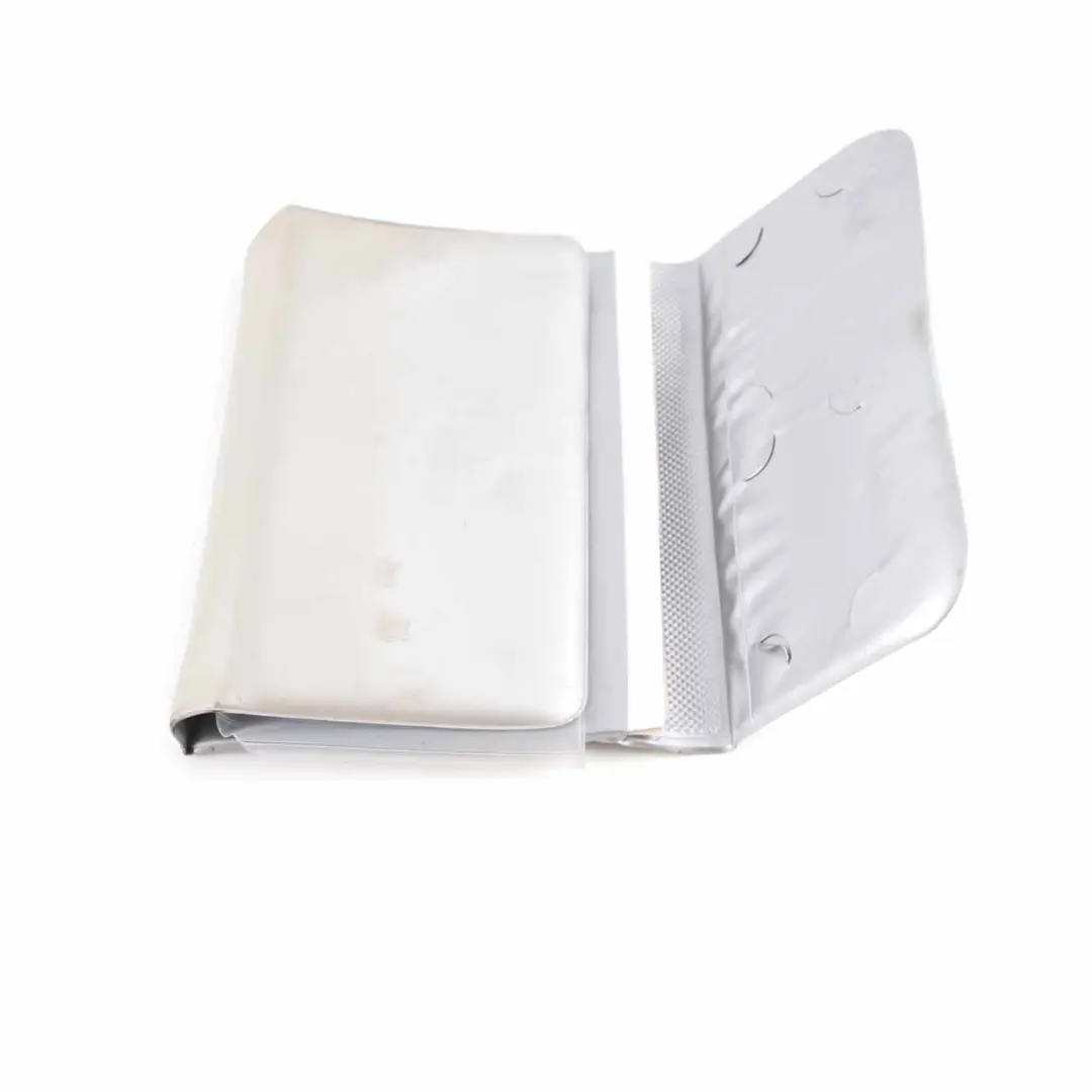 Plata Manual Slipcase Funda Cartera para Mini Cooper One R50 R52 R53 con número de pieza 0159123 Mini Cooper One R50 R52 R53 Plata Manual Slipcase Funda Cartera - SKU 0159123 - Número de pieza 0159123