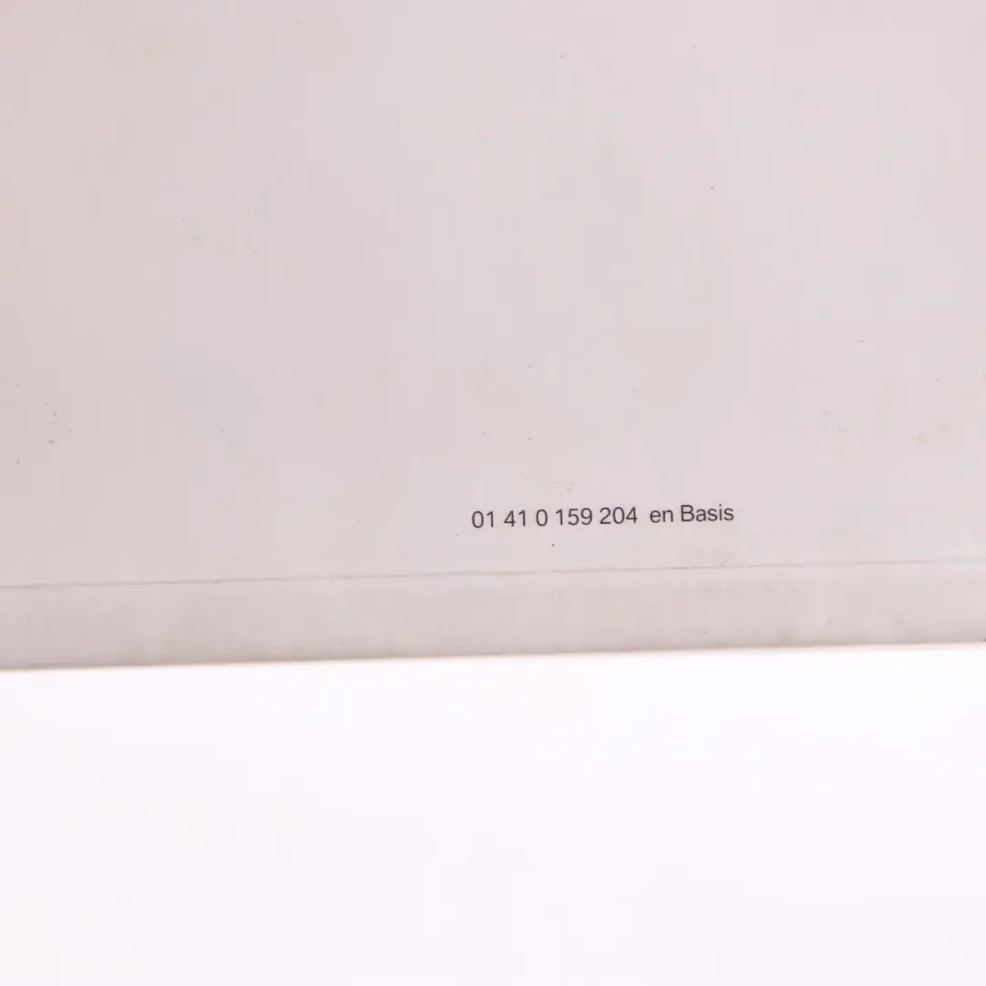 BMW E90 Service Booklet Owner's Handbook Pouch Case Wallet Set - SKU 0159204-3 - Part number 0159204