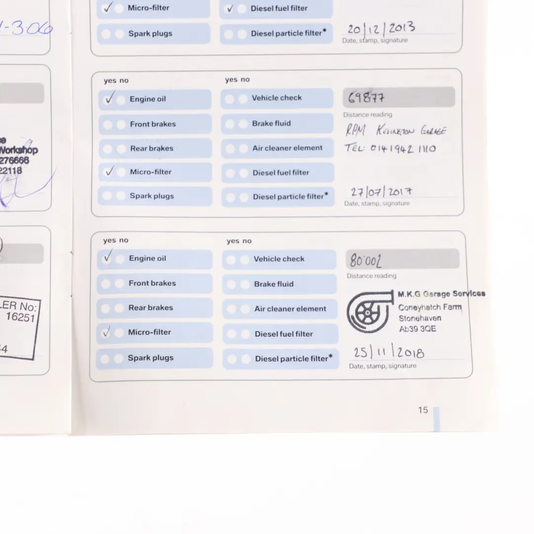 BMW E60 E61 Service Booklet Owner's Handbook Book Instruction - SKU 0159725 - Part number 0159725