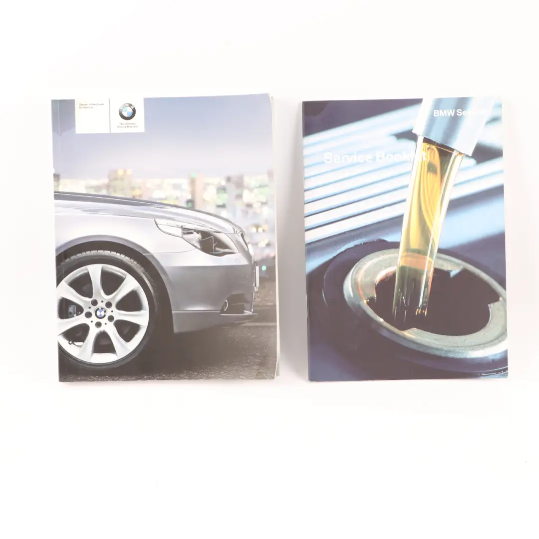 BMW E60 E61 Service Booklet Owner's Handbook Book Instruction - SKU 0159725 - Part number 0159725