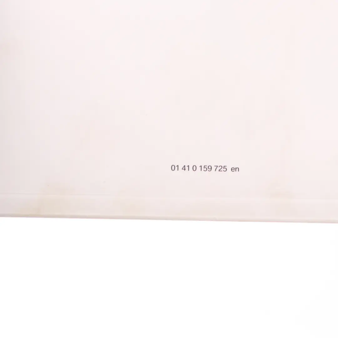 Service Booklet Owner's Handbook Book Instruction to BMW E60 E61 with Part number 0159725 BMW E60 E61 Service Booklet Owner's Handbook Book Instruction - SKU 0159725 - Part number 0159725