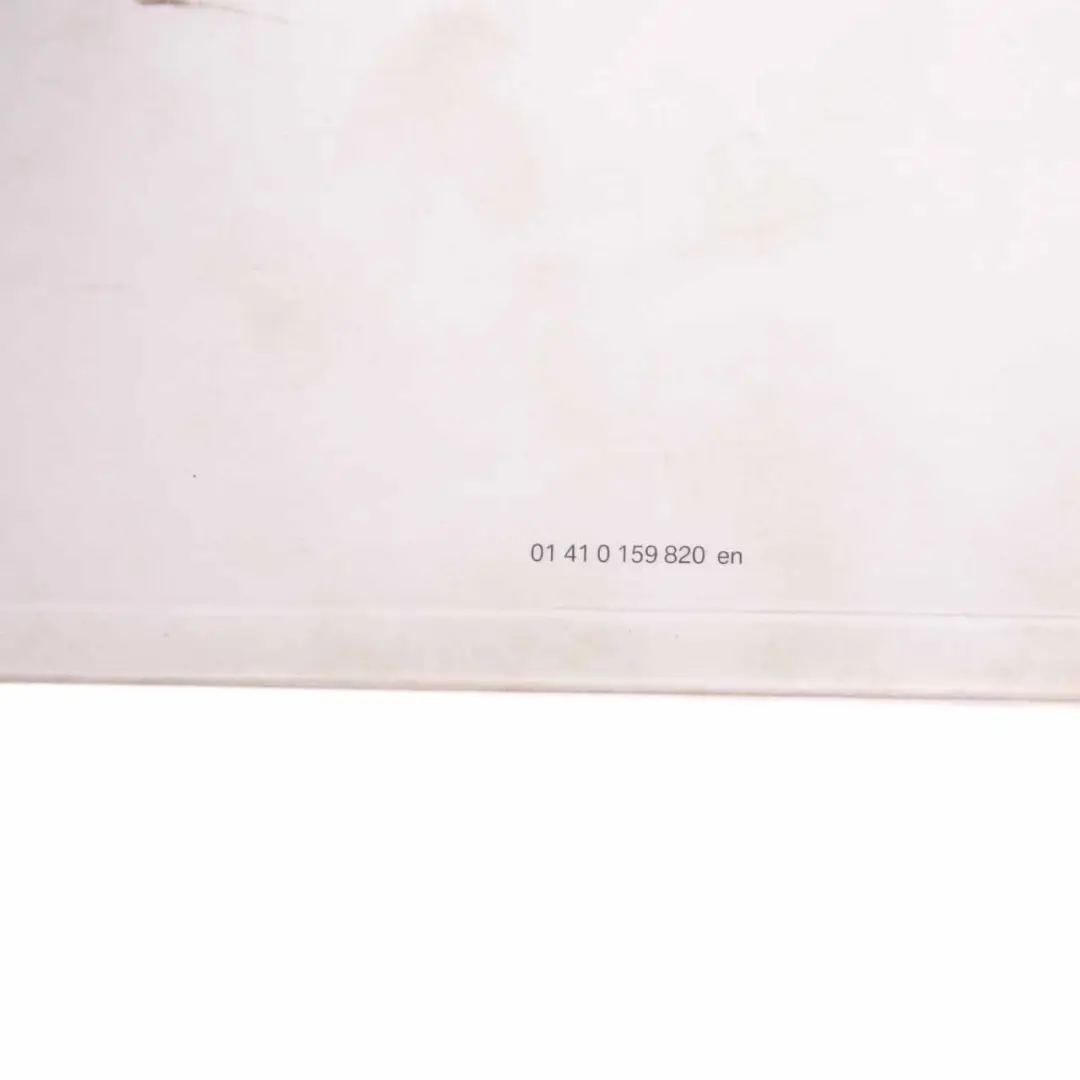 BMW X3 E83 Service Booklet Owner's Handbook Book Set Wallet Case Pouch 0 - SKU 159820 - Part number 0159820