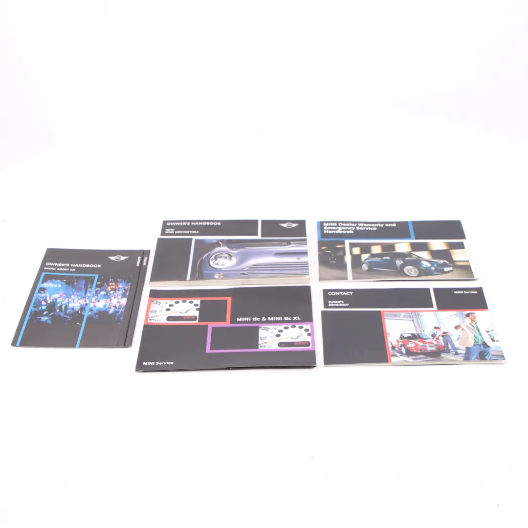 Service Booklet Owner's Handbook Pouch Case Set to Mini R50 R53 with Part number 0159844 Mini R50 R53 Service Booklet Owner's Handbook Pouch Case Set - SKU 0159844-3 - Part number 0159844