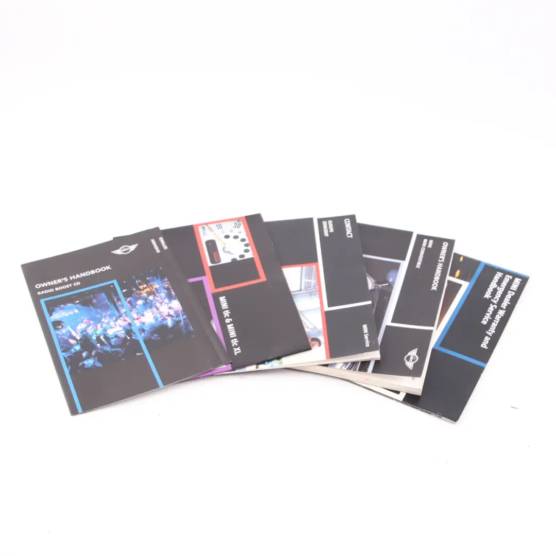 Service Booklet Owner's Handbook Pouch Case Set to Mini R50 R53 with Part number 0159844 Mini R50 R53 Service Booklet Owner's Handbook Pouch Case Set - SKU 0159844-3 - Part number 0159844