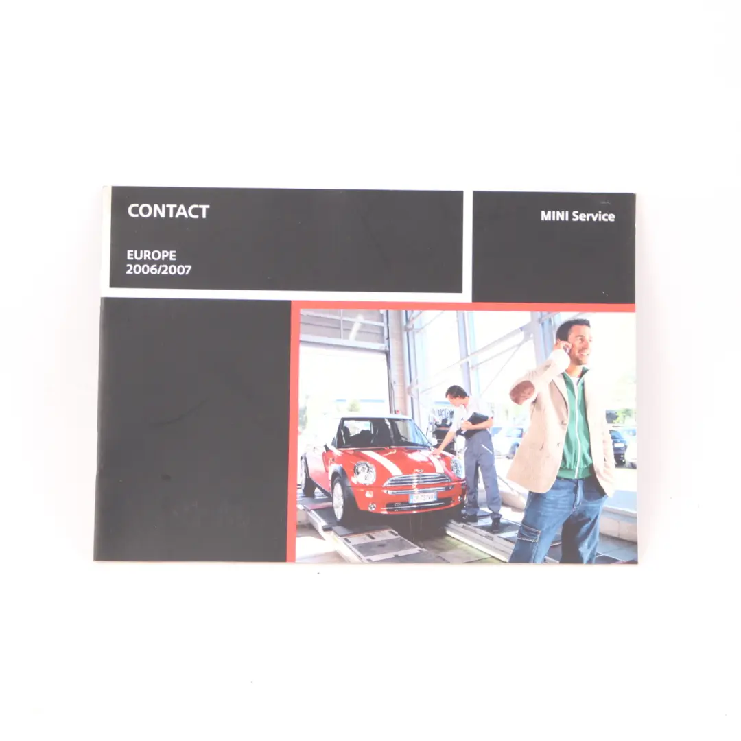 Mini R50 R53 Service Booklet Owner's Handbook Pouch Case Set - SKU 0159844-3 - Part number 0159844