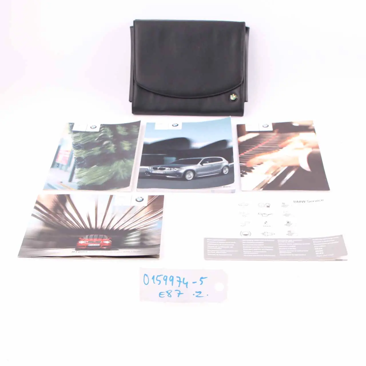 BMW E87 Owner's Handbook CD Radio Instructions Case Wallet 0159974