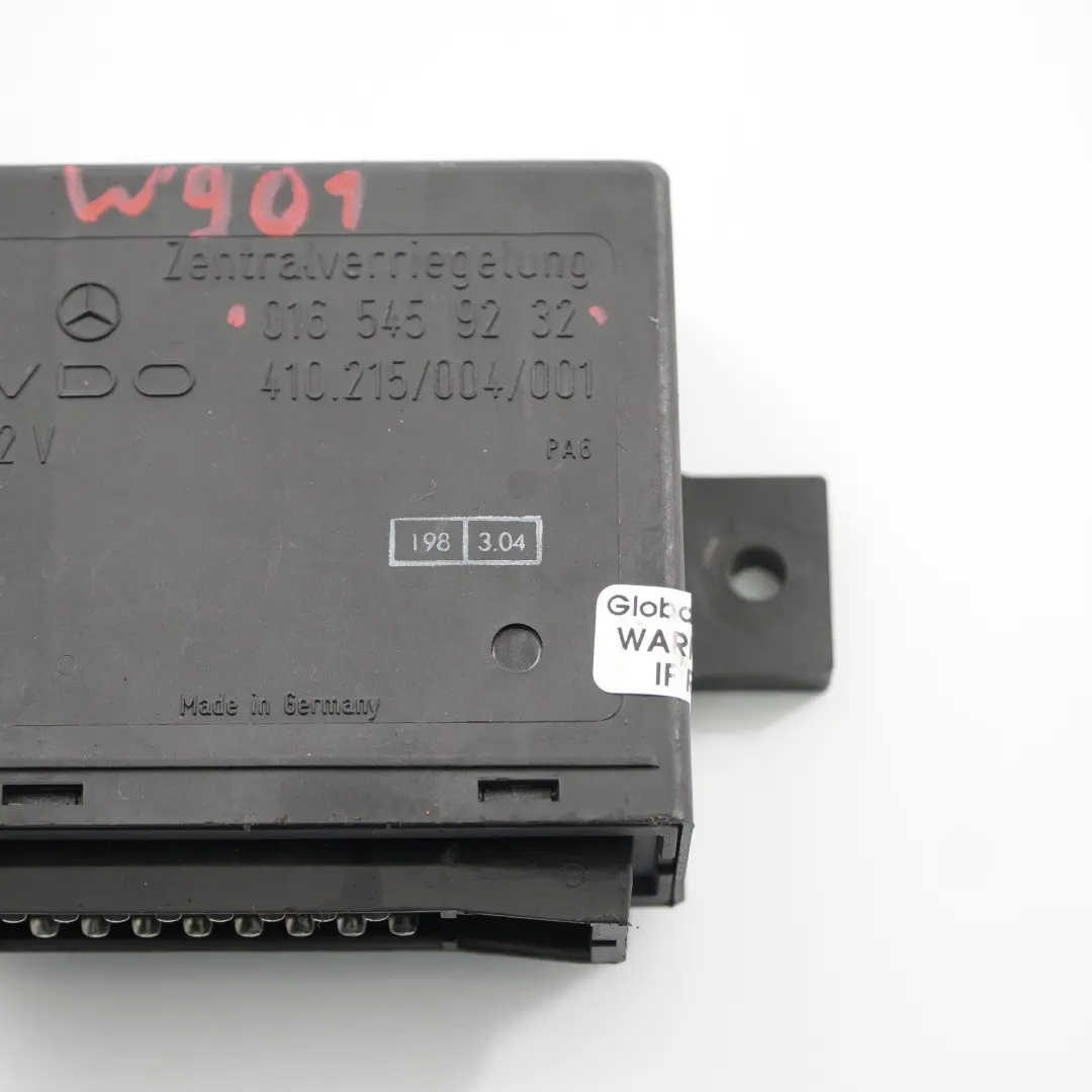 Mercedes Sprinter W901 Central Lock Locking Control Unit Module A - SKU 0165459232 - Part number A0165459232