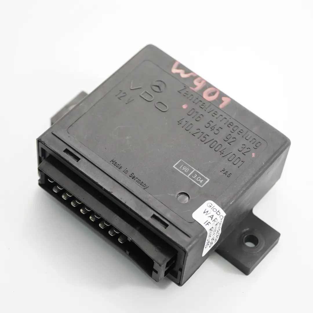 Mercedes Sprinter W901 Central Lock Locking Control Unit Module A - SKU 0165459232 - Part number A0165459232