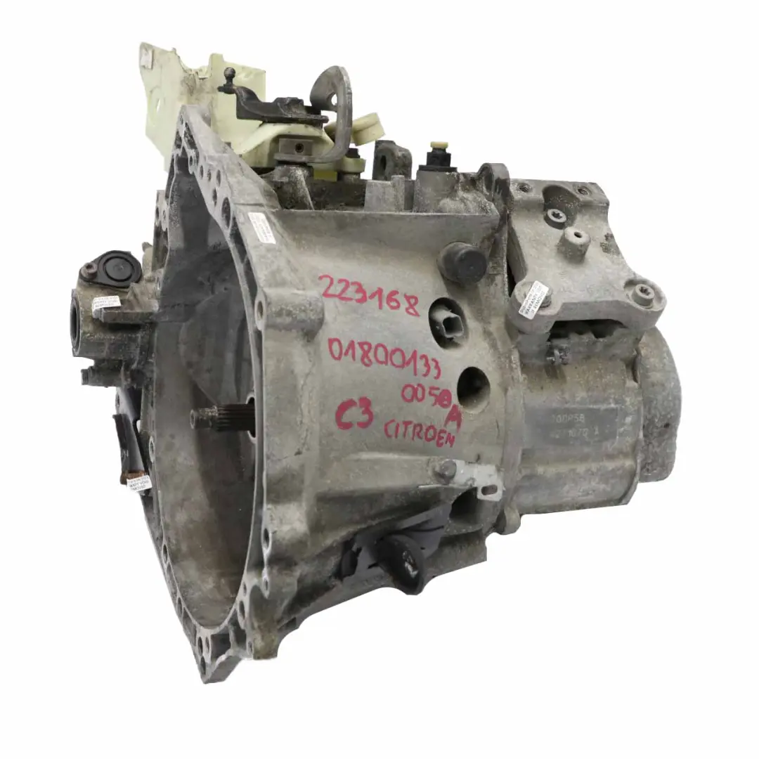 Manual Gearbox Citroen C3 1.6 HDI 9H02 5 Speed 223168 9680886910 WARRANTY - SKU 01800133050A - Part number 01800133050A