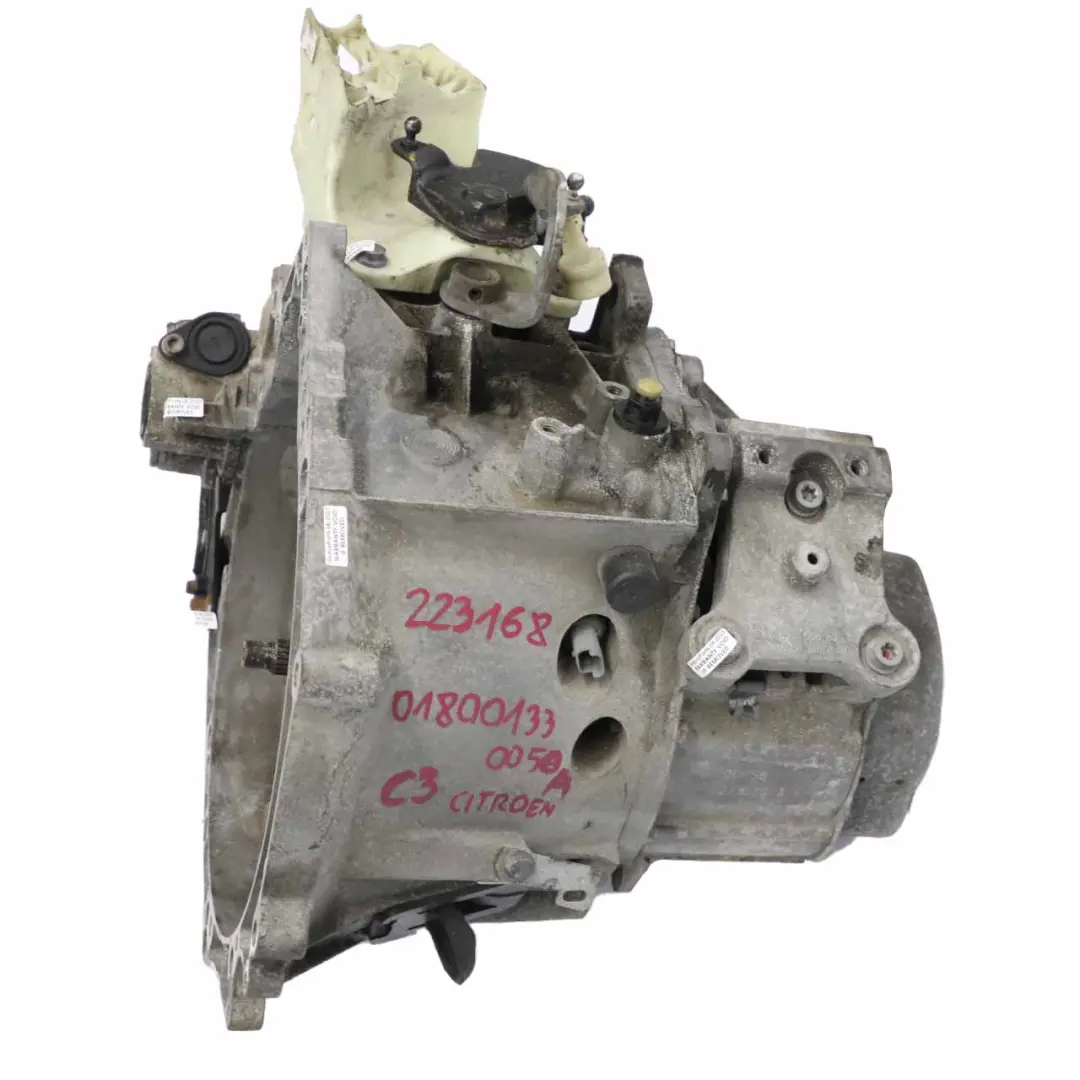 Manual Gearbox Citroen C3 1.6 HDI 9H02 5 Speed 223168 9680886910 WARRANTY - SKU 01800133050A - Part number 01800133050A